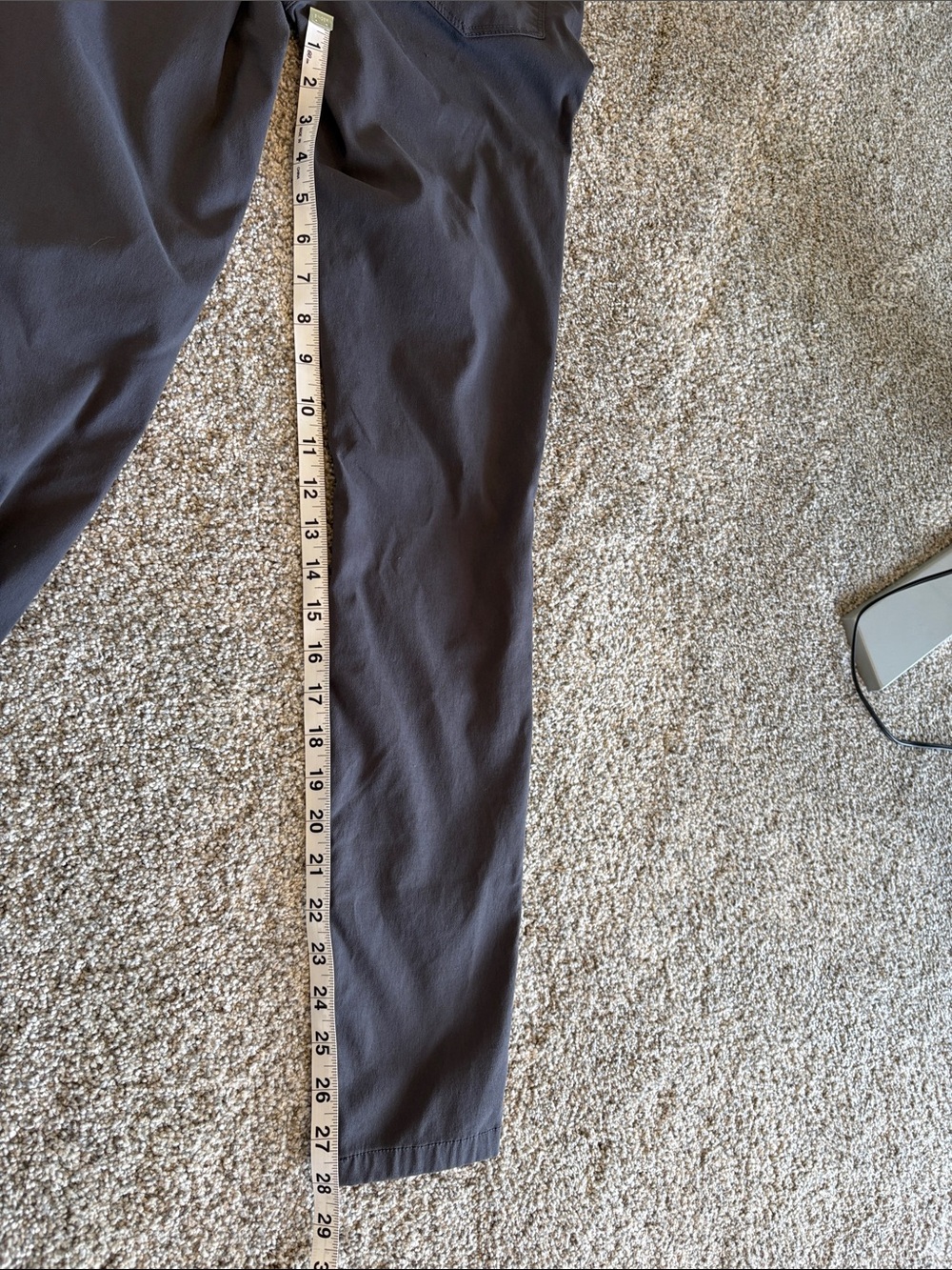 Prana Women's Skinny Pants in Charcoal - Picture 6 of 6